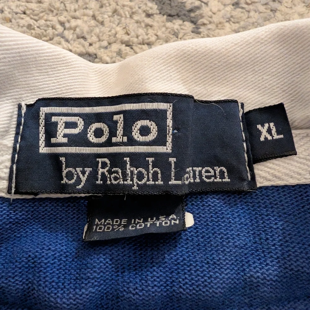 Polo Ralph Lauren Rugby Shirt w/ Elbow And Shoulder Pads, Men's XL
